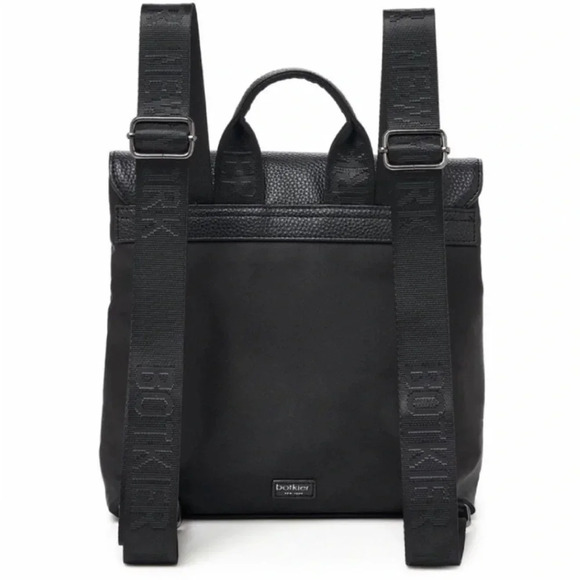 Botkier New York Mini Trigger Backpack Black Nylon NWT Convertible Designer Bag - Picture 5 of 16